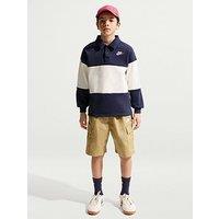 Nike Big Kids Sportswear Club Woven Cargo Shorts - Brown