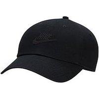 Nike Mens Club Unstructured Futura Wash Cap - Black