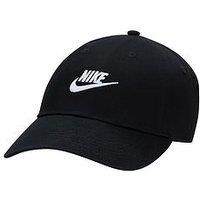 Nike Mens Club Unstructured Futura Wash Cap - Black