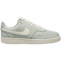 Nike Mens Court Vision Low Trainers - Green