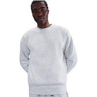 Nike Mens Club Crew Sweatshirt - Grey