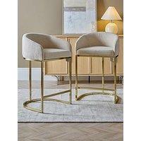 The Very Collection Nea Pair Of Bar Stools - Fsc Certified