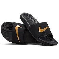 Nike Little/Big Kids Kawa Slides - Black