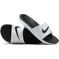 Nike Little/Big Kids Kawa Slides - White