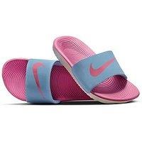 Nike Little/Big Kids Kawa Slides - Blue