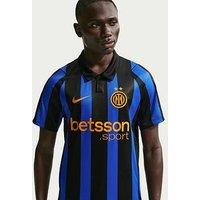 Nike Mens Inter Milan 26/27 & Home Stadium Short Sleeve Shirt - Black/Blue