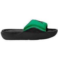 Jordan Nike Big Kids Slides - Green