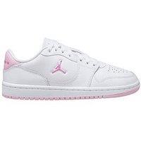 Jordan Nike Big Kids Access Court Low Shoes - White