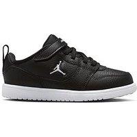 Jordan Nike Little Kids Access Court Low Shoes - Black