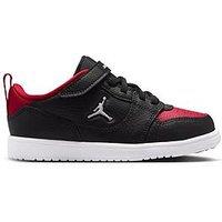 Jordan Nike Little Kids Access Court Low Shoes - Black