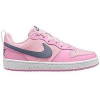 Nike Little Kids Nike Court Borough Low Recraft Trainers - Pink