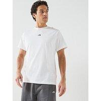 The North Face Mens Essential Centre Logo Relaxed T-Shirt - White
