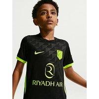 Nike Youth Atletico 26/27 Madrid Stadium Shirt - Black/Green