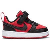 Nike Baby/Toddler Court Borough Low Recraft Trainers - Red