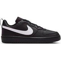 Nike Big Kids Nike Court Borough Low Recraft Trainers - Black