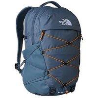 The North Face Borealis Backpack - Granite Grey-Dust Orange