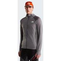 The North Face Mens Bolt Polartec Hooded Jacket - Grey