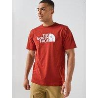 The North Face Mens Evolution Half Dome T-Shirt - Red
