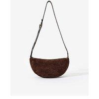 Mint Velvet Dolly Scoop Sling Bag - Brown