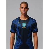 Nike Brazil Mens Away Short Sleeve Stadium Shirt