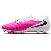 Nike Mens Phantom 6 Low Academy Firm Ground Football Boots - Pink/White