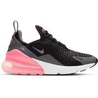 Nike Big Kids Nike Air Max 270 Trainers - Black