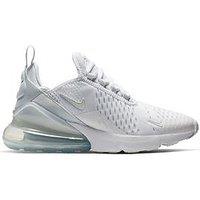 Nike Big Kids Nike Air Max 270 Trainers - White