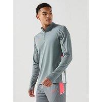 Nike Mens Academy 25 Drill Top - Grey