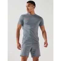 Nike Mens Academy 25 Short Sleeved T-Shirt - Grey