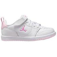 Jordan Nike Little Kids Access Court Low Shoes - White