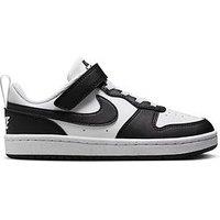 Nike Little Kids' Court Borough Low Recraft Trainers - White