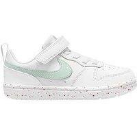 Nike Little Kids Nike Court Borough Low Recraft Trainers - White