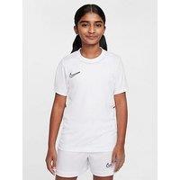 Nike Unisex Dri-Fit Academy 25 Junior T-Shirt - White