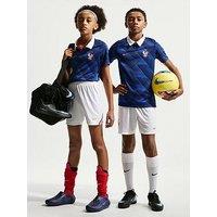 Nike Older Kids France 2026 Dri-Fit Stadium Home Shorts - White