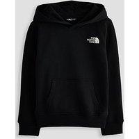 The North Face Junior Boys Box Never Stop Exploring Hoodie - Black