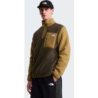 The North Face Mens Yumiori 1/4 Zip Fleece - Brown