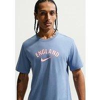 Nike Men&Rsquo;S England Word T-Shirt - Blue