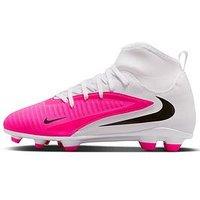 Nike Youth Phantom 6 High Club Firm Ground Football Boots