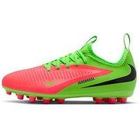 Nike Youth Phantom 6 Low Academy Erling Haaland Firm Ground Football Boots - Green