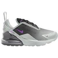 Nike Little Kids Nike Air Max 270 Trainers - Grey