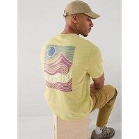 The North Face Mens Mountain Escape T-Shirt - Yellow