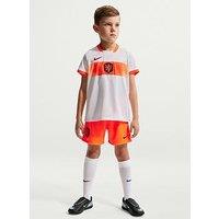 Nike Younger Kids Netherlands 2026 Dri-Fit Stadium Away Kit - White
