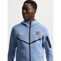 Nike Men&Rsquo;S England Tech Fleece Windrunner Full Zip Hoodie - Blue