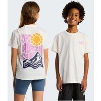 The North Face Kids Unisex Voyage Relaxed T-Shirt - White