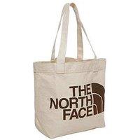 The North Face Unisex Cotton Tote Bag - Cream