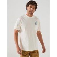 The North Face Mens Stones Graphic Relaxed T-Shirt - White