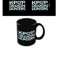 K- Pop Demon Hunters K-Pop Demon Hunters (K Pop Logo) Black Pod Mug