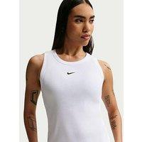 Nike Womens Sportswear Rib Tight Tank - White