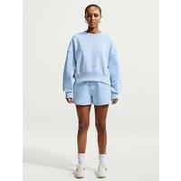 Nike Womens Sportswear Phoenix Fleece Oversized Crew Sweatshirt - Blue