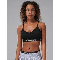 Jordan Nike Womens Indy Essential Padded Sports Bra - Black